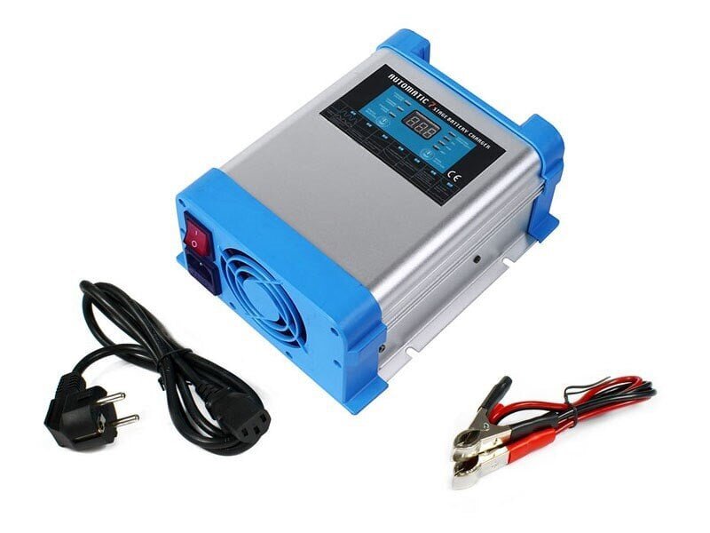 AZO Digital 12V AC Battery Charger BC-40 PRO 40A (230V/12V) LCD 7 hind ja info | Lisaseadmed | kaup24.ee