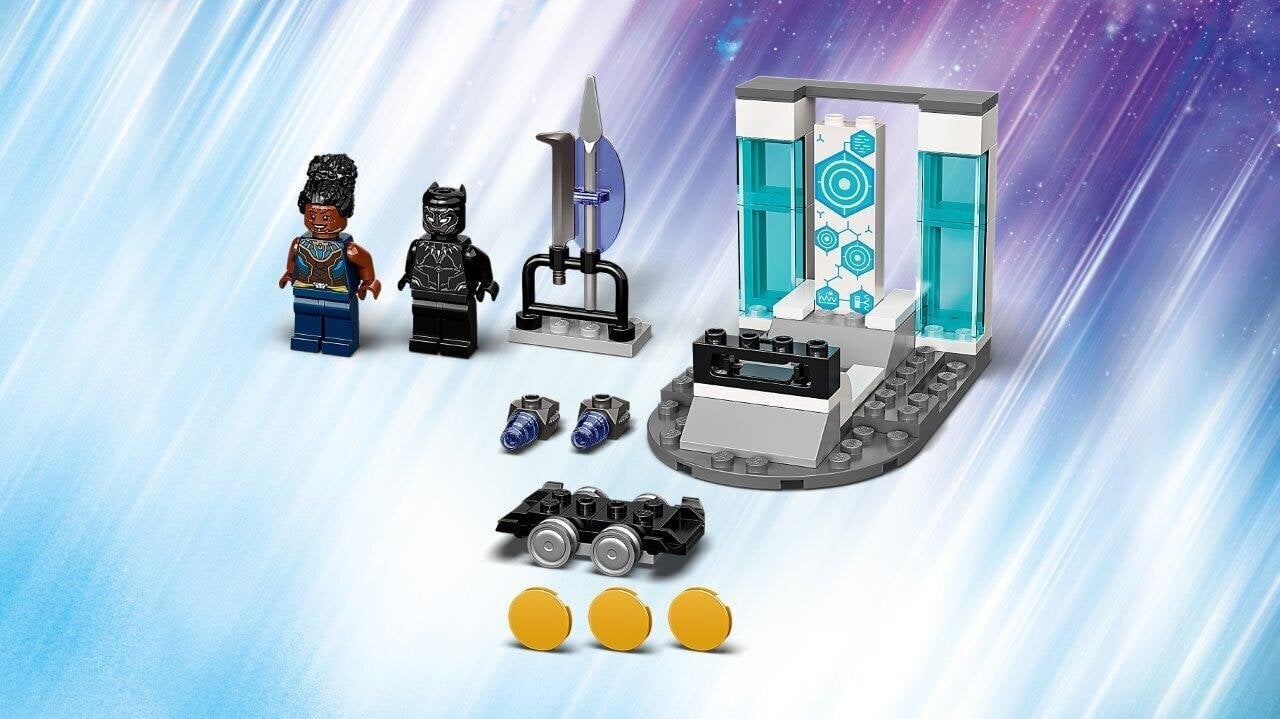 76212 LEGO® Marvel superkangelased Shurie laboratoorium цена и информация | Klotsid ja konstruktorid | kaup24.ee