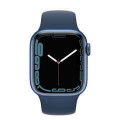 Apple Watch Series 7 41mm GPS + Cellular, Blue (kasutatud, seisukord A) hind ja info | Nutikellad (smartwatch) | kaup24.ee