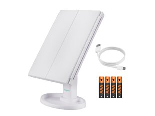 LED valgustusega peegel Beper P302VIS050 цена и информация | Аксессуары для ванной комнаты | kaup24.ee