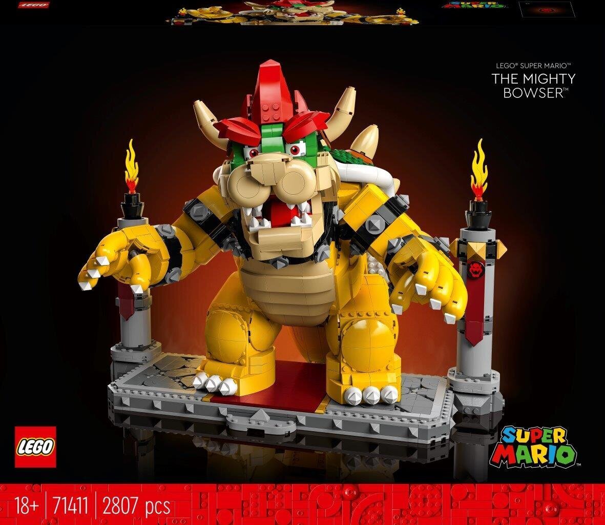 71411 LEGO® Super Mario Bowser õhkas hind ja info | Klotsid ja konstruktorid | kaup24.ee