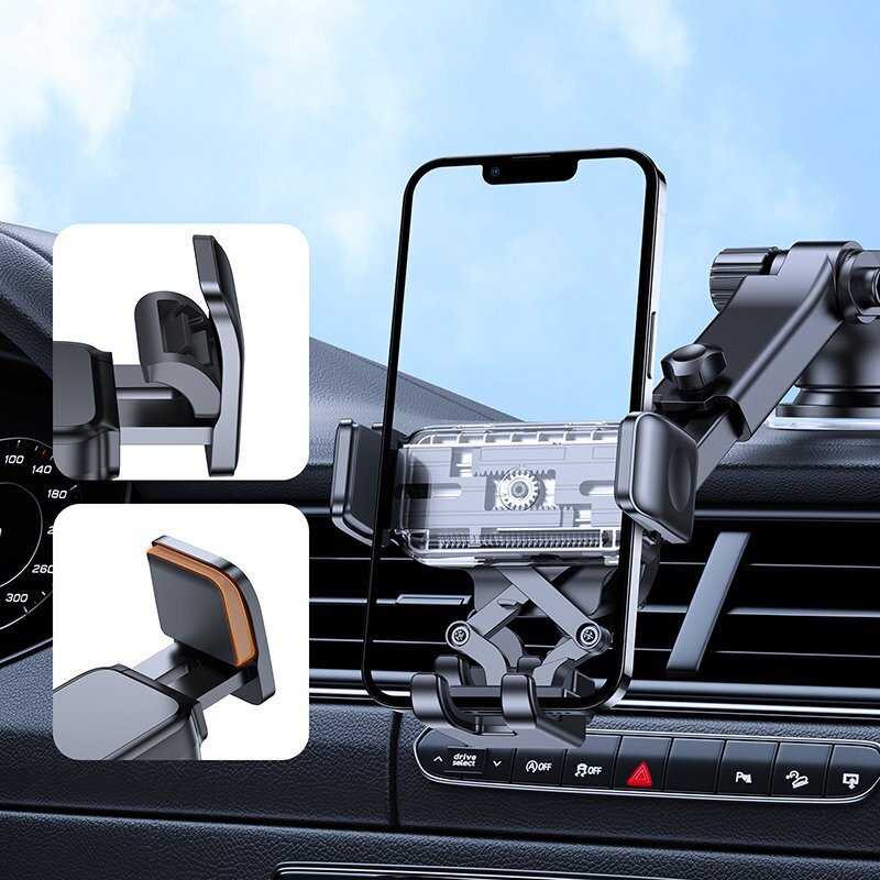 Telefonihoidja autosse Joyroom mechanical car cockpit holder black (JR-ZS283) hind ja info | Mobiiltelefonide hoidjad | kaup24.ee