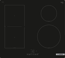 Варочная панель Bosch Serie 4 PVS61RBB5E, встраиваемая индукционная варочная панель 60 см, Zone 4 зоны цена и информация | Варочные поверхности | kaup24.ee