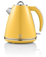 Swan SK19020YELN electric kettle 1.5 l 3000 W hind ja info | Veekeetjad | kaup24.ee