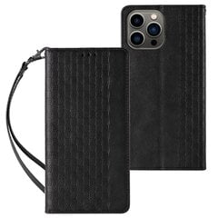 Чехол Hurtel Magnet Strap для iPhone 13 Pro, чёрный цена и информация | Чехлы для телефонов | kaup24.ee