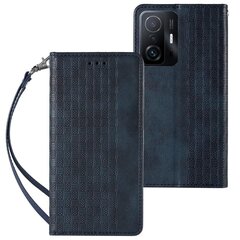 Telefoni kaaned Magnet Strap Case Case for Samsung Galaxy A12 5G Pouch Wallet + Mini Lanyard Pendant Blue (Niebieski) hind ja info | Telefoni kaaned, ümbrised | kaup24.ee