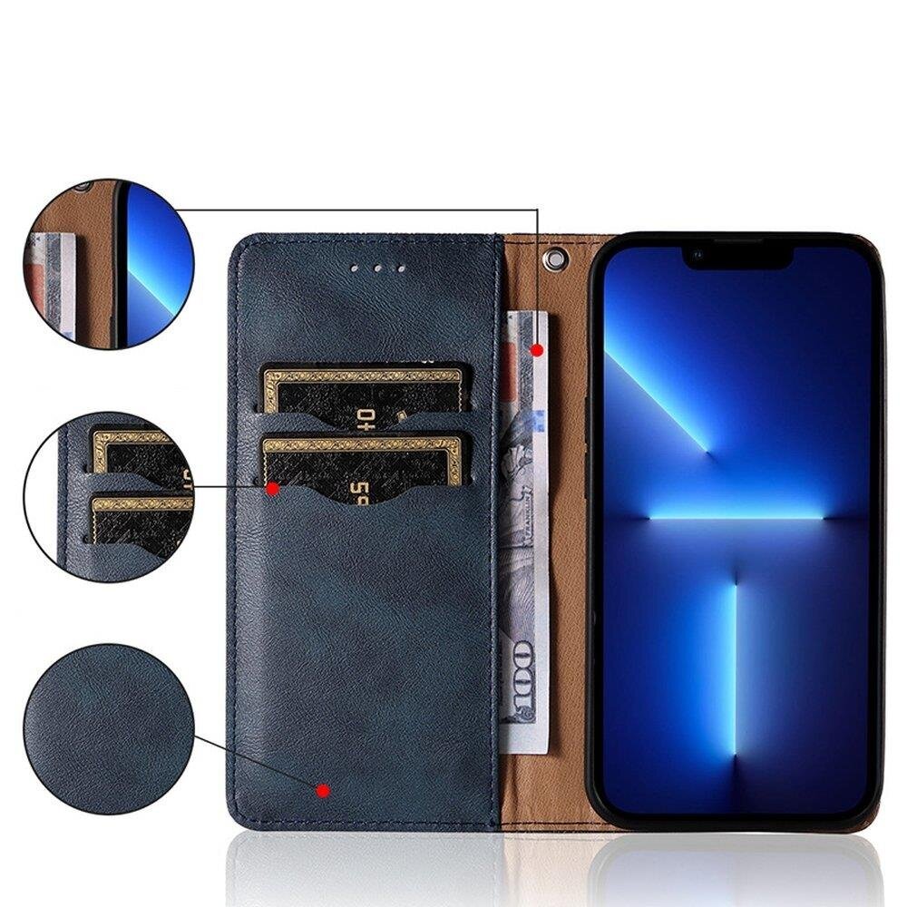 Telefoni kaaned Magnet Strap Case Case for Samsung Galaxy A13 5G Pouch Wallet + Mini Lanyard Pendant Blue (Niebieski) цена и информация | Telefoni kaaned, ümbrised | kaup24.ee