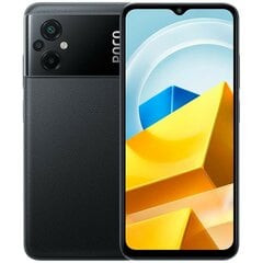 POCO M5 4/128GB Black цена и информация | Мобильные телефоны | kaup24.ee