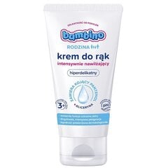 Ülimalt õrn kätekreem kogu perele, Bambino, 75ml цена и информация | Кремы, лосьоны для тела | kaup24.ee