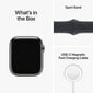 Apple Watch Series 8 GPS + Cellular 45mm Graphite Stainless Steel Case ,Midnight Sport Band - MNKU3EL/A LV-EE цена и информация | Nutikellad (smartwatch) | kaup24.ee