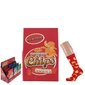 Unisex sokid kinkekarbis Potato Chips Socks, Classic hind ja info | Naiste sokid | kaup24.ee