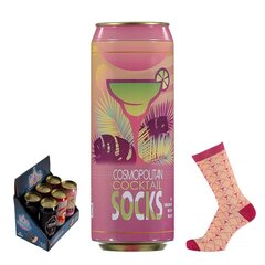 Женские носки в банке Coctail Socks Cosmopolitan цена и информация | Женские носки | kaup24.ee