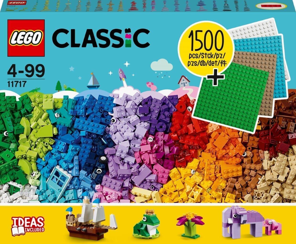 11717 LEGO® Classic Klotside põhitõed hind ja info | Klotsid ja konstruktorid | kaup24.ee