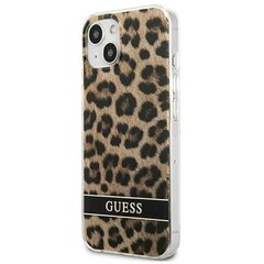 Чехол Guess для iPhone 13 mini 5,4", коричневый цена и информация | Чехлы для телефонов | kaup24.ee