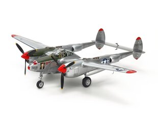 Сборная пластиковая модель Tamiya - Lockheed P-38J Lightning, 1/48, 61123 цена и информация | Конструкторы и кубики | kaup24.ee