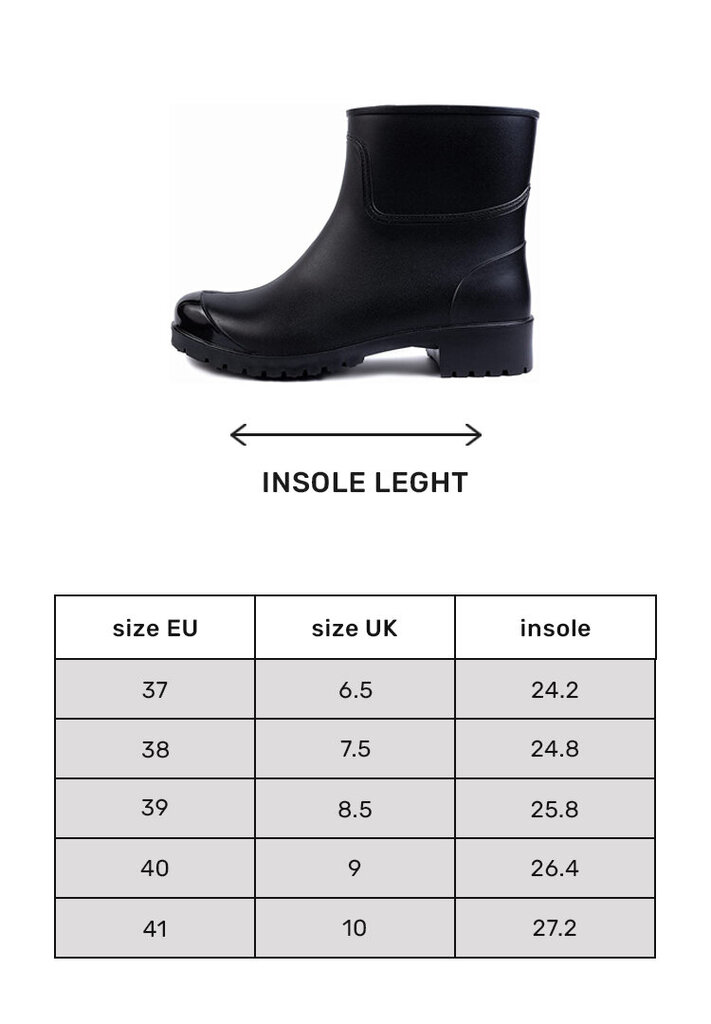 Naiste kummikud Realpaks BG-6/2, must hind ja info | Naiste kummikud | kaup24.ee