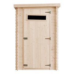 Puidust aiamaja põrandaga Timbela M306A - A198 x 239 x 144 cm, pruun цена и информация | Садовые сараи, дровницы | kaup24.ee