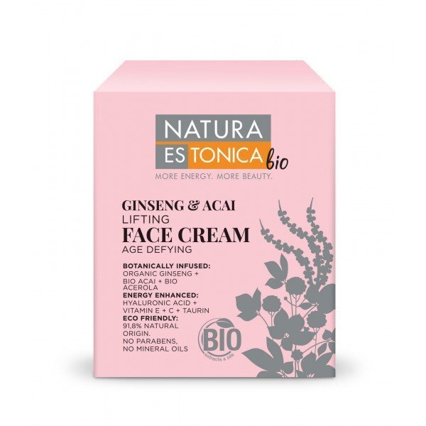 Pinguldav näokreem Natura Estonica BIO 50 ml цена и информация | Näokreemid | kaup24.ee