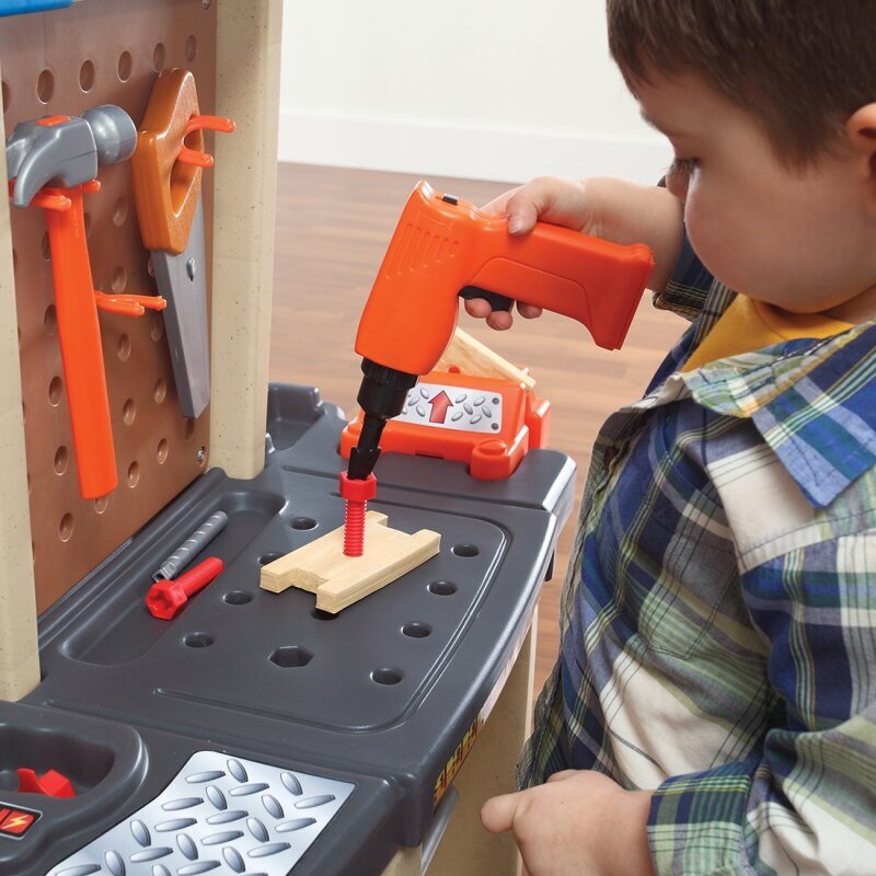 Töökoja laud koos tööriistade ja tarvikutega Step2 hind ja info | Arendavad mänguasjad | kaup24.ee