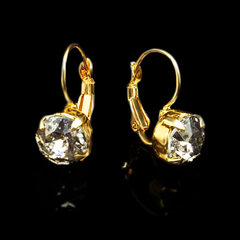 Naiste kõrvarõngad DiamondSky Glory Swarovski kristallidega, hõbe hind ja info | Kõrvarõngad | kaup24.ee