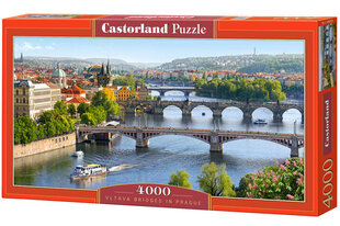 Касторландские мосты в Праге, 4000 шт. цена и информация | Пазлы | kaup24.ee