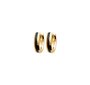 750° kullaga kaetud kõrvarõngad, ⌀ 1.5 cm, toodetud Prantsusmaal hind ja info | Kõrvarõngad | kaup24.ee