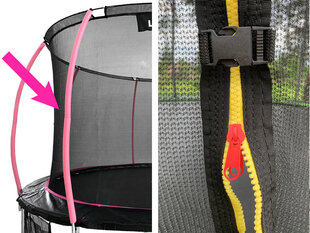 Sisevõrk Lean Sport Max batuudile, 183cm, roosa hind ja info | Batuudid ja batuudi varuosad | kaup24.ee