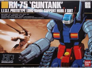 Bandai - HGUC RX-75 Guntank, 1/144, 56830 цена и информация | Игрушки для мальчиков | kaup24.ee