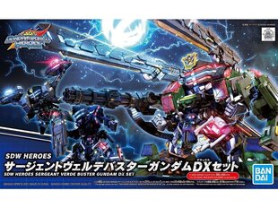 Bandai - SDW Heroes Sergeant Verde Buster Gundam DX Set, 61991 цена и информация | Конструкторы и кубики | kaup24.ee