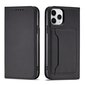 Telefoni kaaned Magnet Card Case for iPhone 12 Pro Max Pouch Card Wallet Card Holder (Black) hind ja info | Telefoni kaaned, ümbrised | kaup24.ee