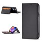Telefoni kaaned Magnet Card Case for iPhone 12 Pro Max Pouch Card Wallet Card Holder (Black) цена и информация | Telefoni kaaned, ümbrised | kaup24.ee