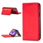 Telefoni kaaned Magnet Card Case for iPhone 12 Pro Max Pouch Card Wallet Card Holder (Red) цена и информация | Telefoni kaaned, ümbrised | kaup24.ee