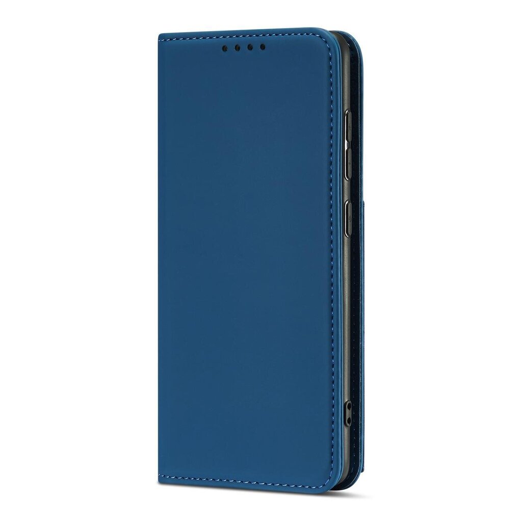 Telefoni kaaned Magnet Card Case Case For Samsung Galaxy A12 5G Pouch Wallet Card Holder Blue (Niebieski) цена и информация | Telefoni kaaned, ümbrised | kaup24.ee