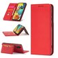 Telefoni kaaned Magnet Card Case Case for Samsung Galaxy A12 5G Pouch Wallet Card Holder (Red) цена и информация | Telefoni kaaned, ümbrised | kaup24.ee