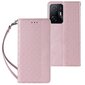 Telefoni kaaned Magnet Strap Case Case for Samsung Galaxy A13 5G Pouch Wallet + Mini Lanyard Pendant (Pink) hind ja info | Telefoni kaaned, ümbrised | kaup24.ee