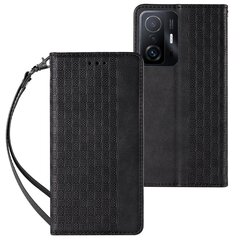 Telefoni kaaned Magnet Strap Case Case for Samsung Galaxy A53 5G Pouch Wallet + Mini Lanyard Pendant (Black) цена и информация | Чехлы для телефонов | kaup24.ee