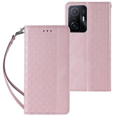 Telefoni kaaned Magnet Strap Case Case for Samsung Galaxy A53 5G Pouch Wallet + Mini Lanyard Pendant (Pink) цена и информация | Чехлы для телефонов | kaup24.ee