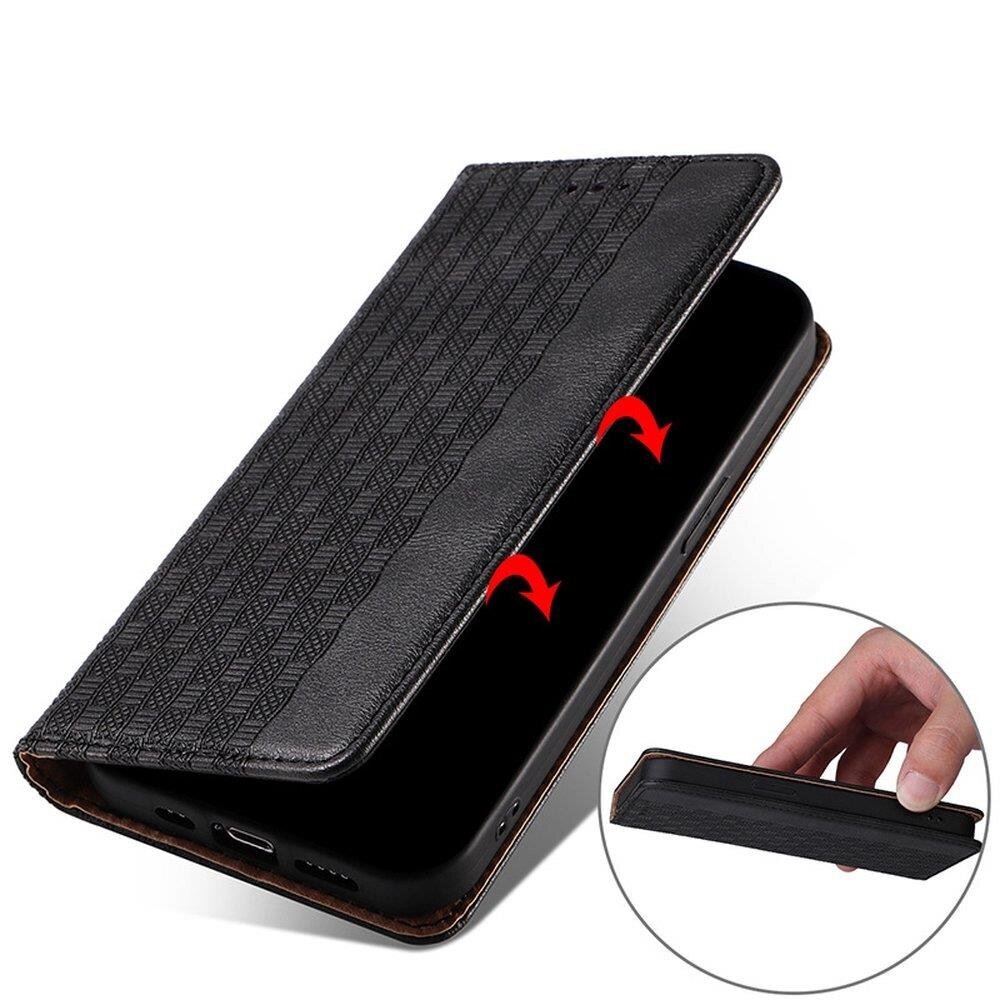 Telefoni kaaned Magnet Strap Case Case for Xiaomi Redmi Note 11 Pouch Wallet + Mini Lanyard Pendant (Black) hind ja info | Telefoni kaaned, ümbrised | kaup24.ee