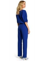 Naiste pükskostüüm Moe M334, sinine hind ja info | Naiste pükskostüümid | kaup24.ee