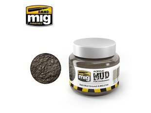 Акриловая паста Ammo Mig Dark Mud Ground цена и информация | Принадлежности для рисования, лепки | kaup24.ee