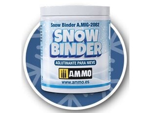 AMMO MIG - SNOW BINDER, 100ml, 2082 hind ja info | Kunstitarbed, voolimise tarvikud | kaup24.ee