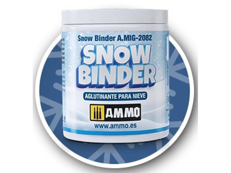 AMMO MIG - SNOW BINDER, 100ml, 2082 hind ja info | Kunstitarbed, voolimise tarvikud | kaup24.ee