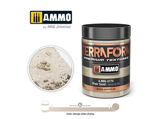 AMMO MIG - TERRAFORM River Sand, 100ml, 2174 цена и информация | Принадлежности для рисования, лепки | kaup24.ee
