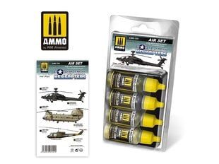 AMMO MIG - Akrüül värvikomplekt US Army Helicopters, 7251 hind ja info | Kunstitarbed, voolimise tarvikud | kaup24.ee