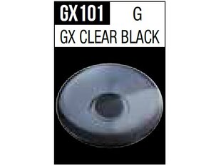 Mr.Hobby - Mr.Color GX akrüülvärv Clear Black, 18 ml, GX-101 hind ja info | Kunstitarbed, voolimise tarvikud | kaup24.ee