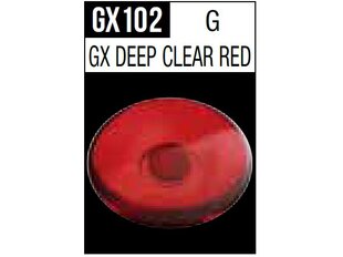 Mr.Hobby - Mr.Color GX akrüülvärv Deep Clear Red, 18 ml, GX-102 hind ja info | Kunstitarbed, voolimise tarvikud | kaup24.ee