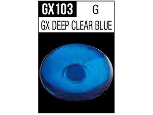 Акриловые краски Mr.Hobby - Mr.Color GX Deep Clear Blue, 18 мл, GX-103 цена и информация | Принадлежности для рисования, лепки | kaup24.ee