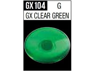 Mr.Hobby - Mr.Color GX akrüülvärv Clear Green, 18 ml, GX-104 hind ja info | Kunstitarbed, voolimise tarvikud | kaup24.ee