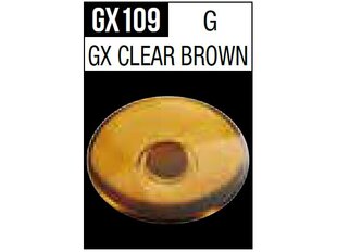 Акриловые краски Mr.Hobby - Mr.Color GXClear Brown, 18 мл, GX-109 цена и информация | Принадлежности для рисования, лепки | kaup24.ee