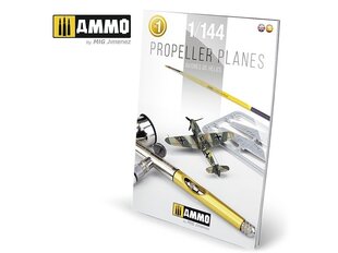 AMMO MIG - PROPELLER PLANES 1/144 VOL. 1 (English & Spanish), 6144 цена и информация | Конструкторы и кубики | kaup24.ee